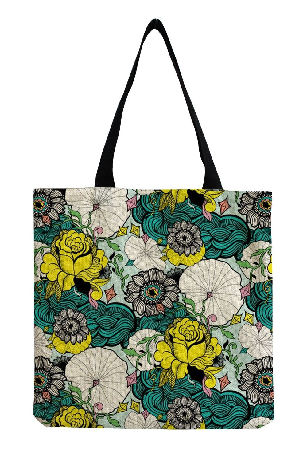 Mushroom Print Shopping Bag cottagecoreclothes
