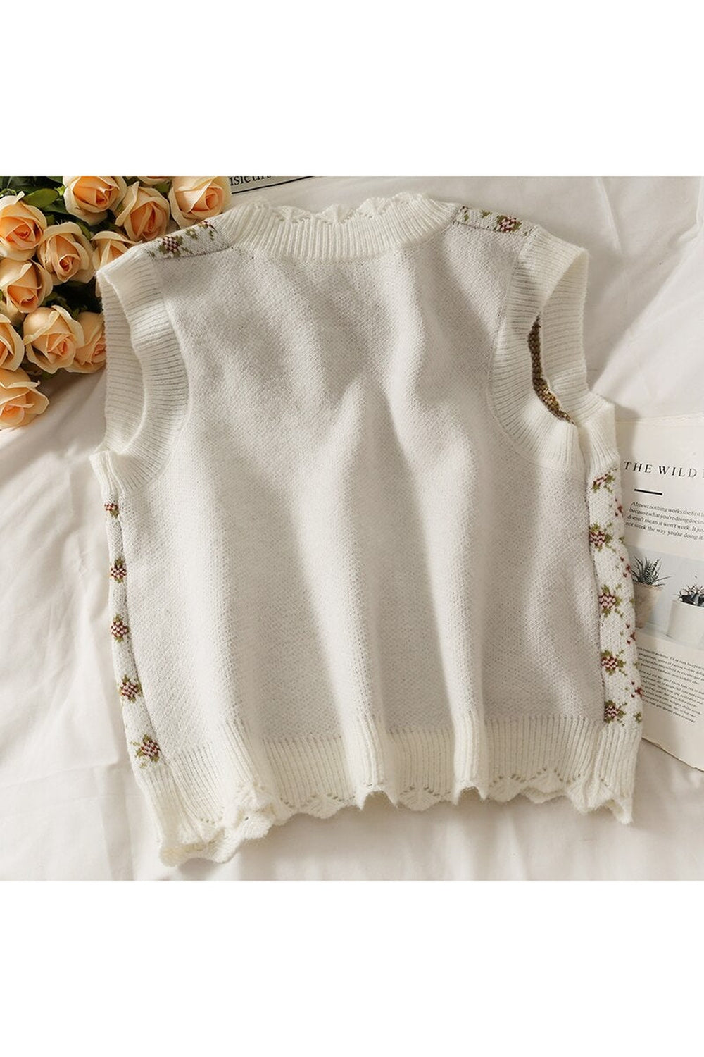 Vintage Retro Aesthetic Fall Sweater cottagecoreclothes