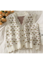 Vintage Retro Aesthetic Fall Sweater cottagecoreclothes