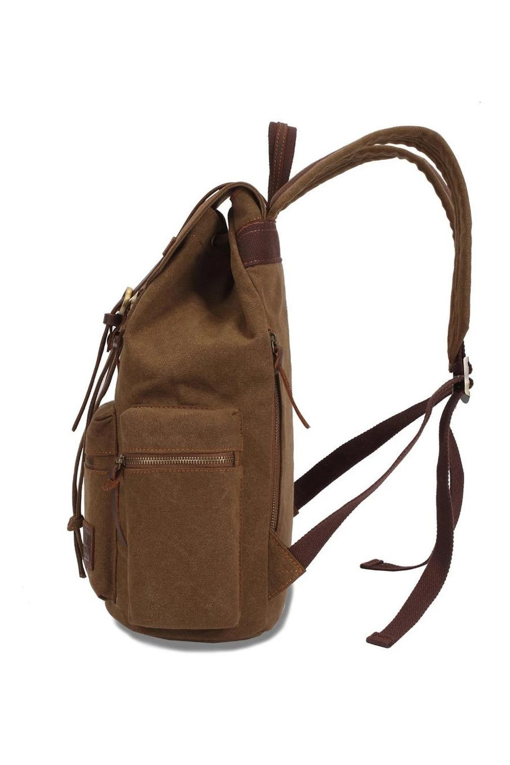 Goblincore Retro Canvas Backpack cottagecoreclothes