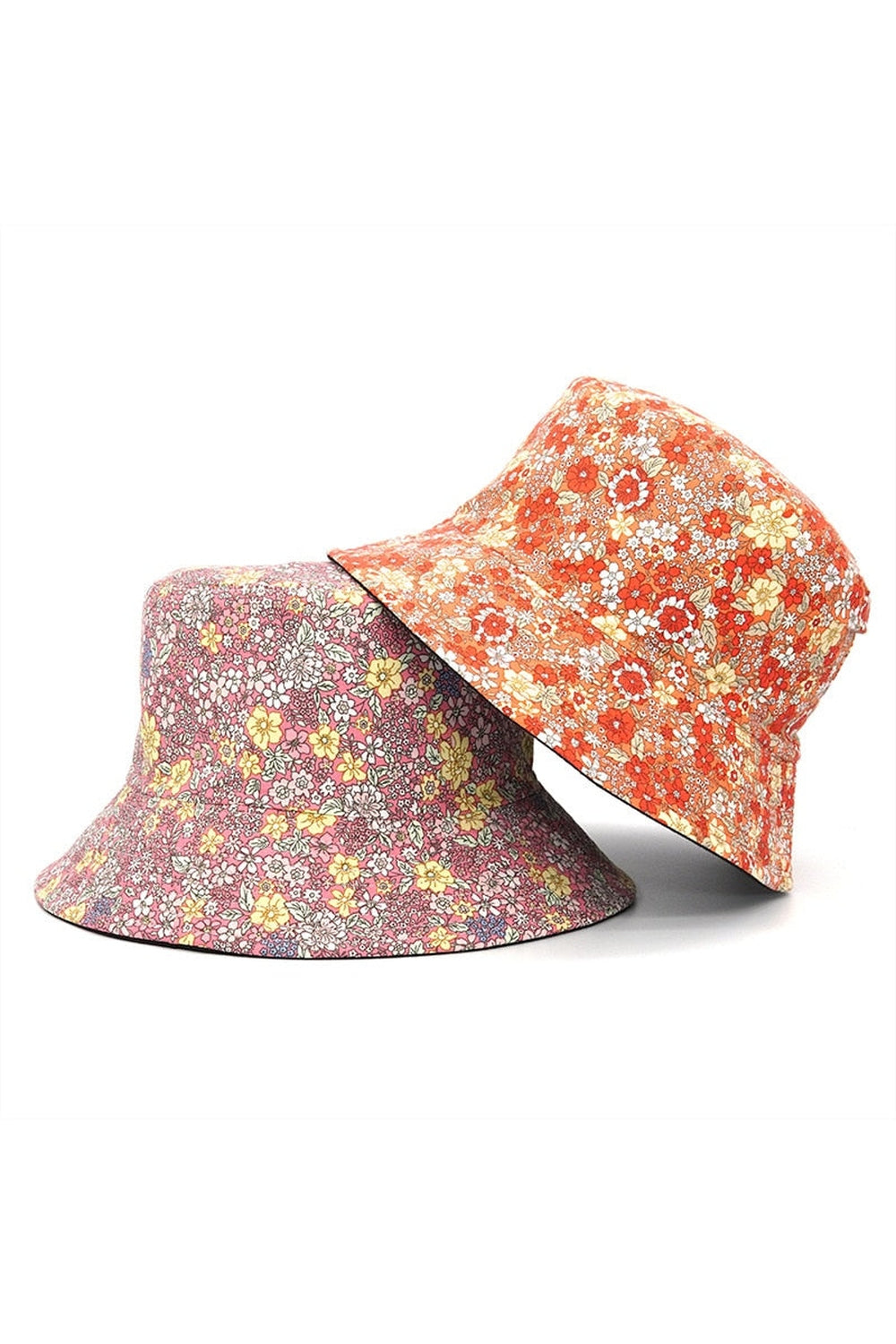 Floral Print Bucket Hat cottagecoreclothes