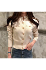 Casual Elegant Fall Cardigan cottagecoreclothes