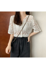 Cottage Fairy Lace Shirt cottagecoreclothes