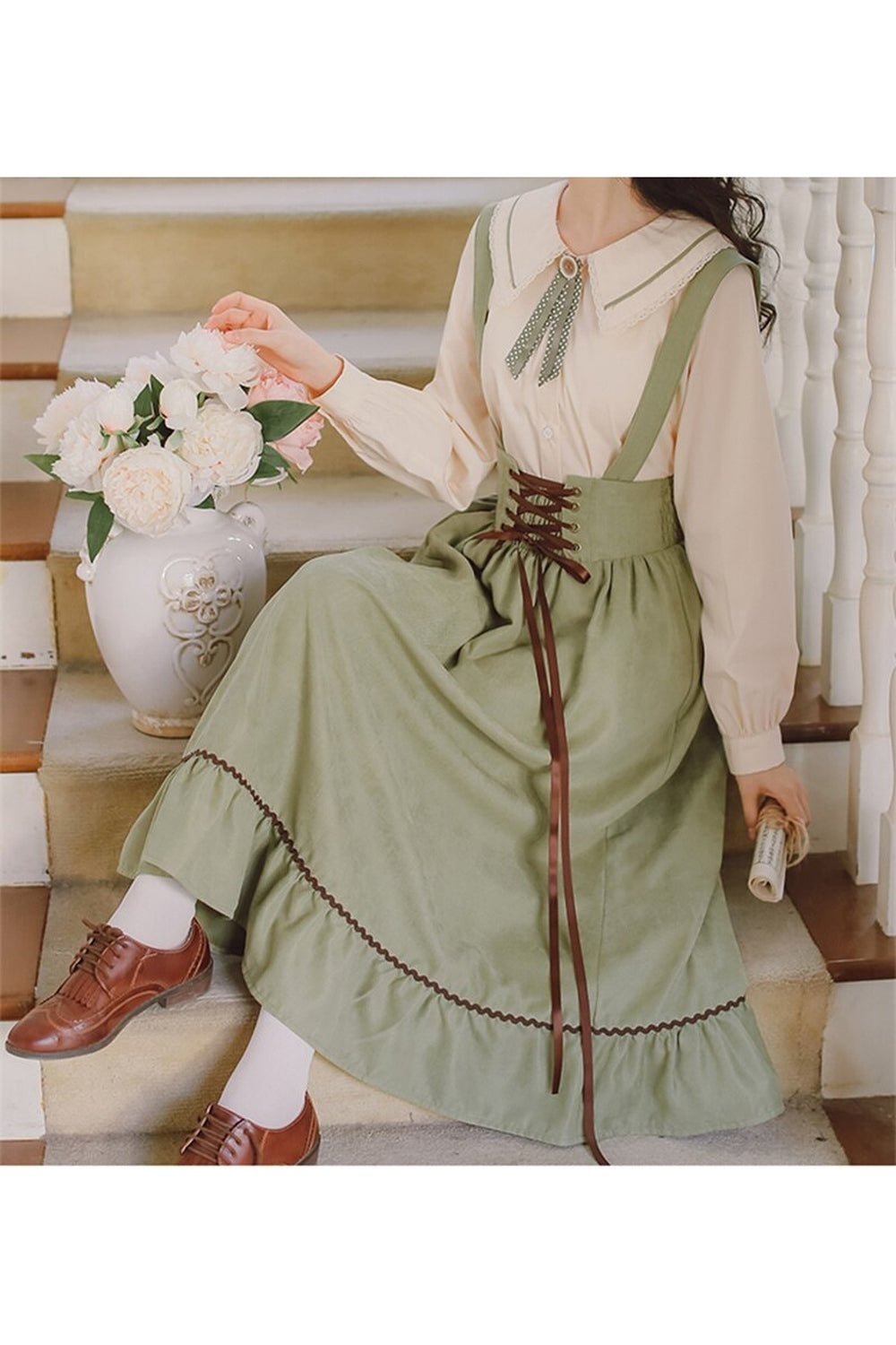 Cottagecore Long Skirt cottagecoreclothes