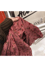 Corduroy High Waist Long Skirt cottagecoreclothes