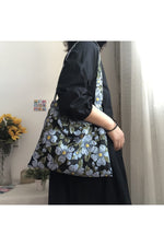 Vintage Jacquard Shopping Bag cottagecoreclothes