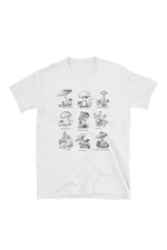 Vintage Mushroom Print T-Shirt cottagecoreclothes