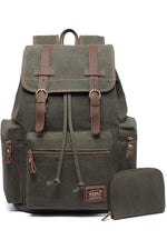 Goblincore Retro Canvas Backpack cottagecoreclothes