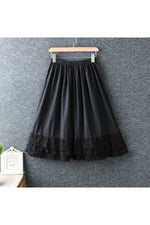 Dark Cottagecore Style Lace Skirt cottagecoreclothes
