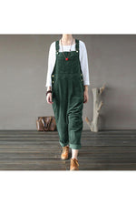 Goblincore Corduroy Jumpsuit cottagecoreclothes