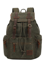 Goblincore Retro Canvas Backpack cottagecoreclothes