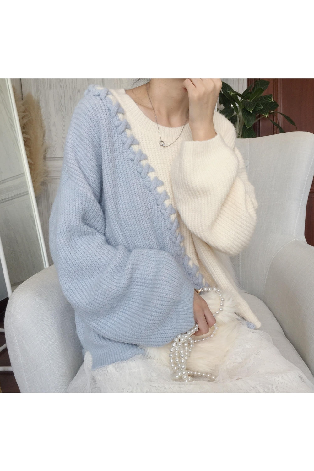 Vintage Knit Fall Sweater cottagecoreclothes