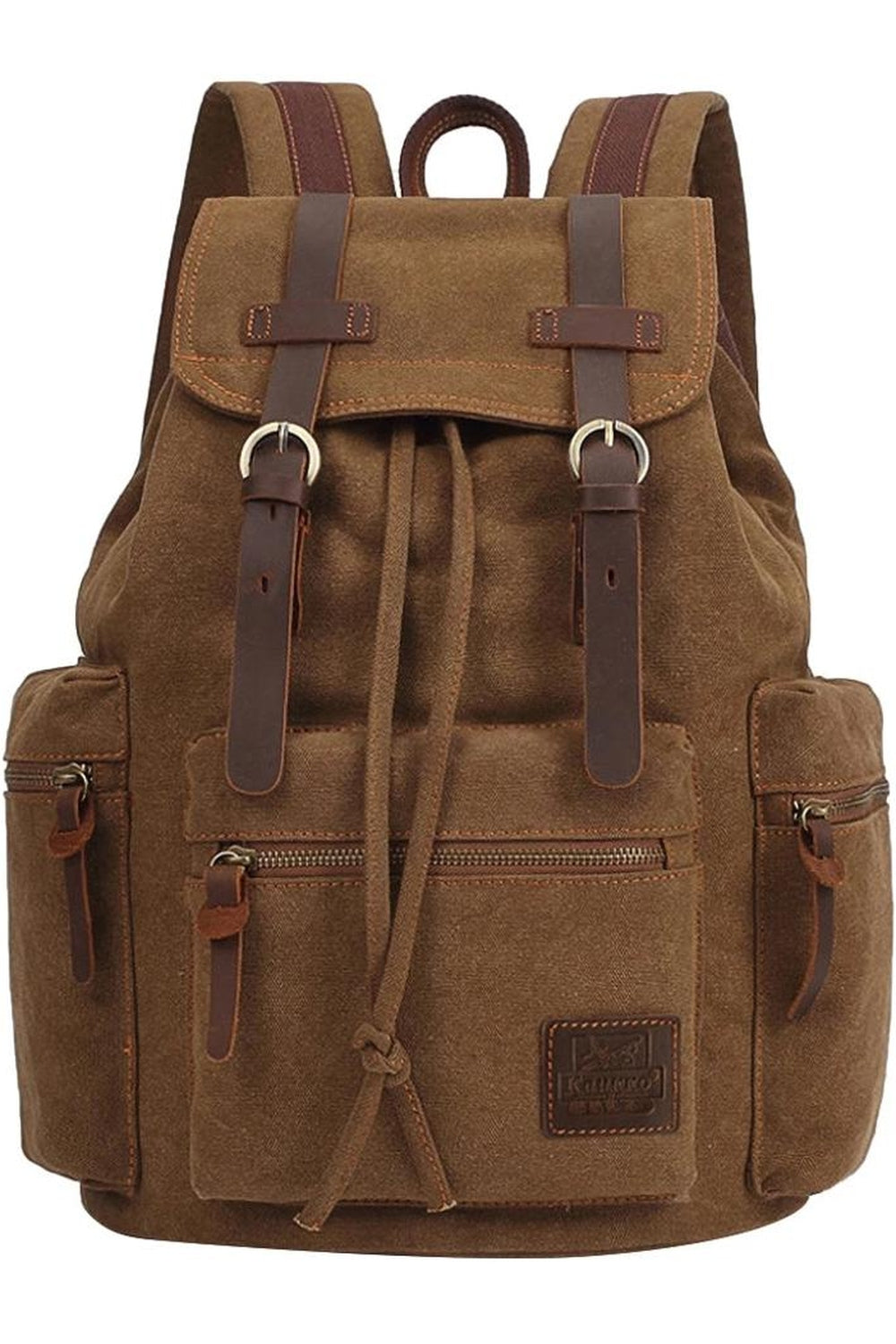 Goblincore Retro Canvas Backpack cottagecoreclothes