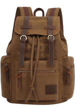 Goblincore Retro Canvas Backpack cottagecoreclothes
