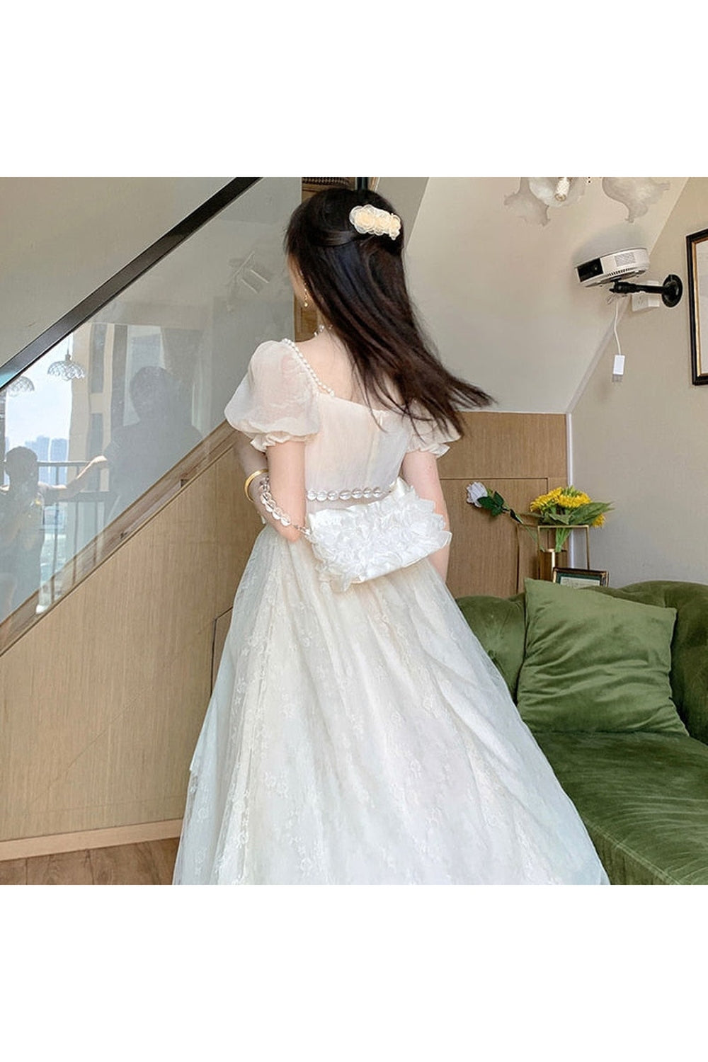 Fairycore Princess Wedding Dress cottagecoreclothes