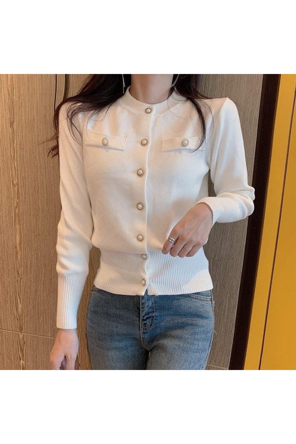 Casual Elegant Fall Cardigan cottagecoreclothes