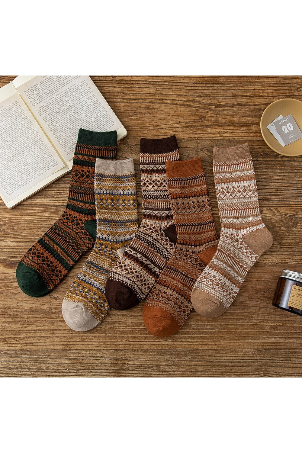 Goblincore Retro Style Socks cottagecoreclothes