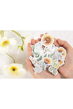 46pcs/pack Sunflower Stickers cottagecoreclothes