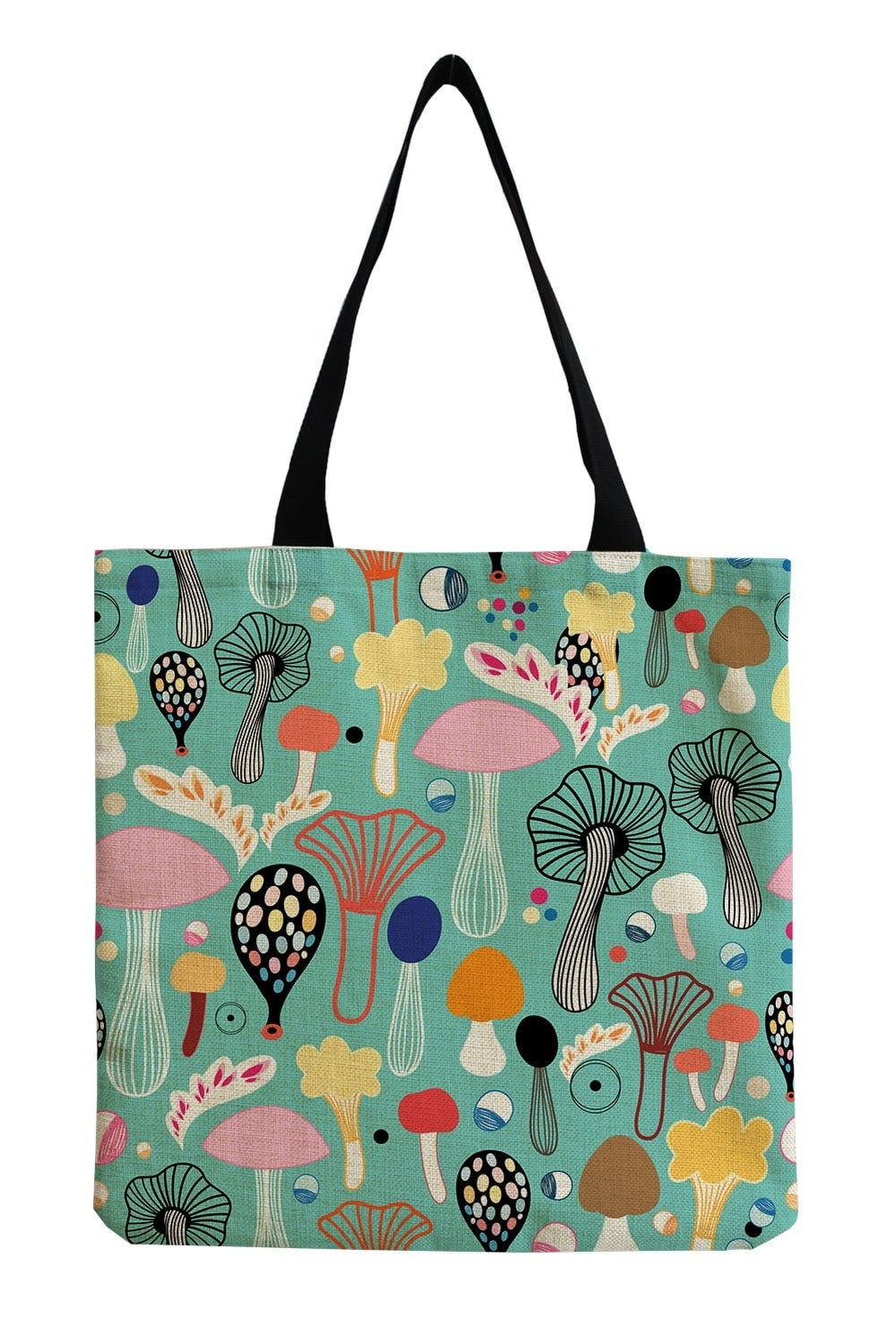 Mushroom Print Shopping Bag cottagecoreclothes