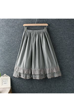 Dark Cottagecore Style Lace Skirt cottagecoreclothes