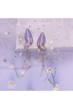 Fairycore Style Butterfly Earrings cottagecoreclothes