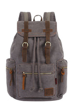Goblincore Retro Canvas Backpack cottagecoreclothes