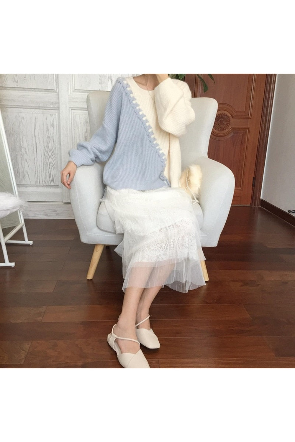 Vintage Knit Fall Sweater cottagecoreclothes