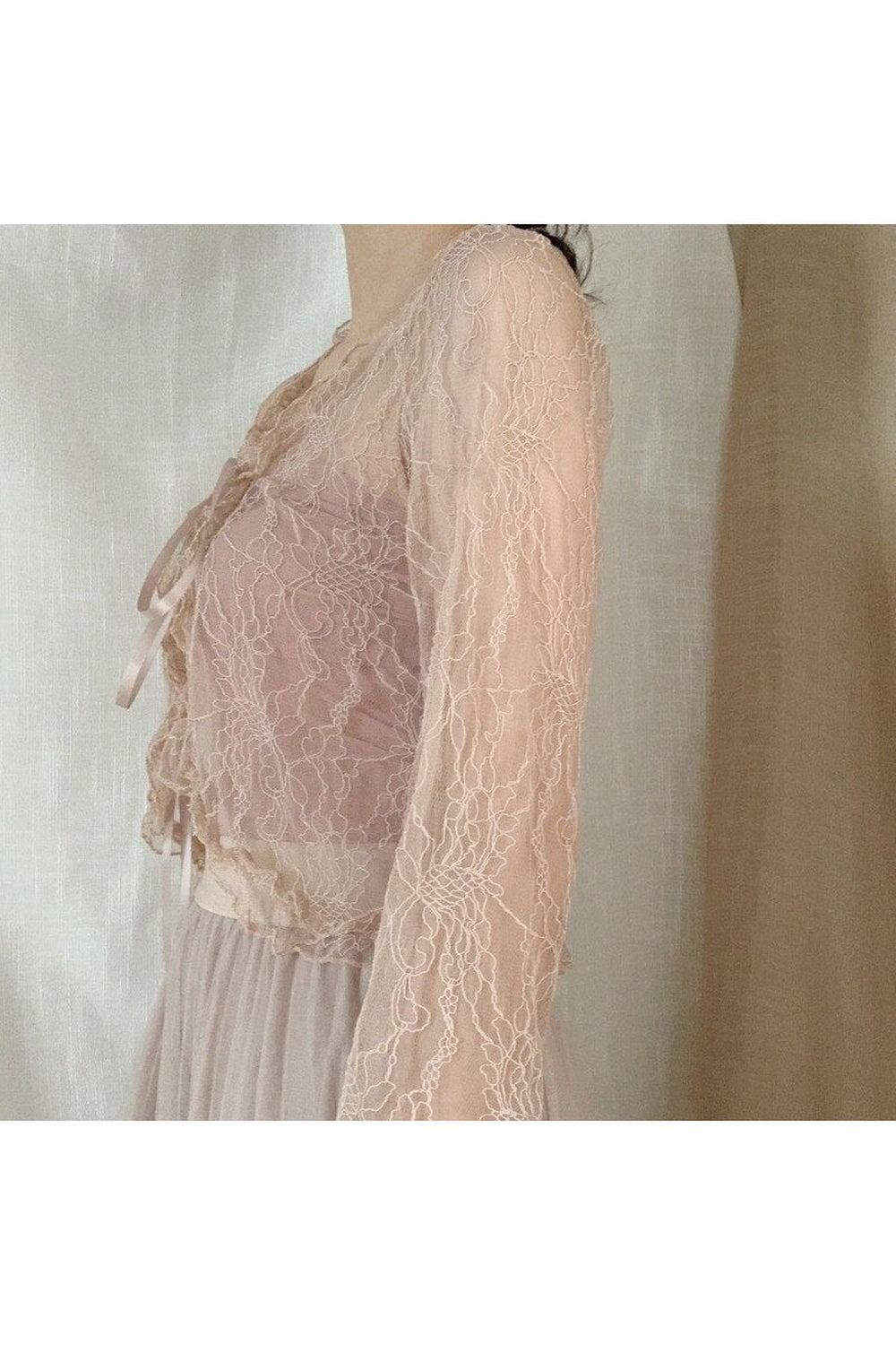 Vintage Fairy Lace Shirt cottagecoreclothes