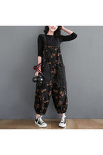 Dark Cottagecore Oversize Overalls cottagecoreclothes