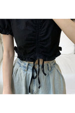 Fairycore V-Neck Crop Top cottagecoreclothes