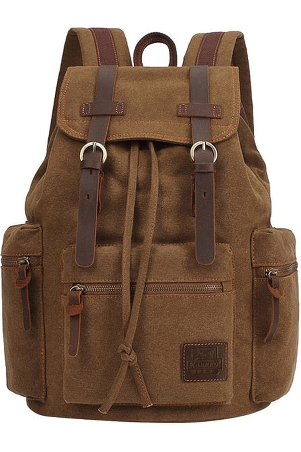 Goblincore Retro Canvas Backpack cottagecoreclothes