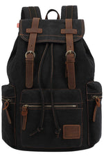 Goblincore Retro Canvas Backpack cottagecoreclothes