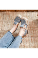 Cottagecore Striped Espadrilles cottagecoreclothes
