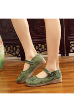 Soft Cotton Flat Shoes cottagecoreclothes