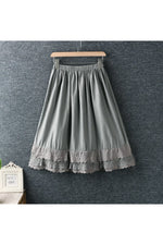 Dark Cottagecore Style Lace Skirt cottagecoreclothes