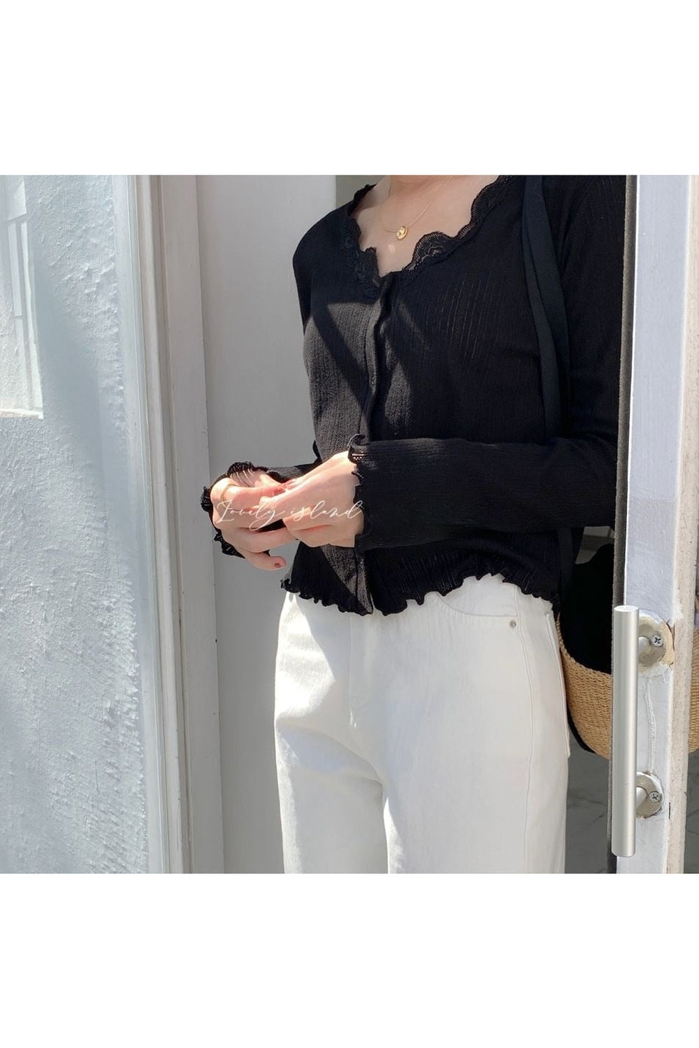 Fairycore Knit Lace Fall Cardigan cottagecoreclothes