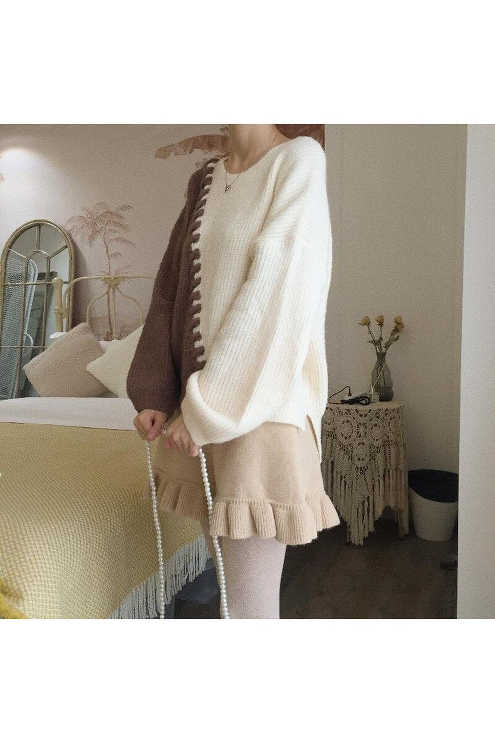 Vintage Knit Fall Sweater cottagecoreclothes