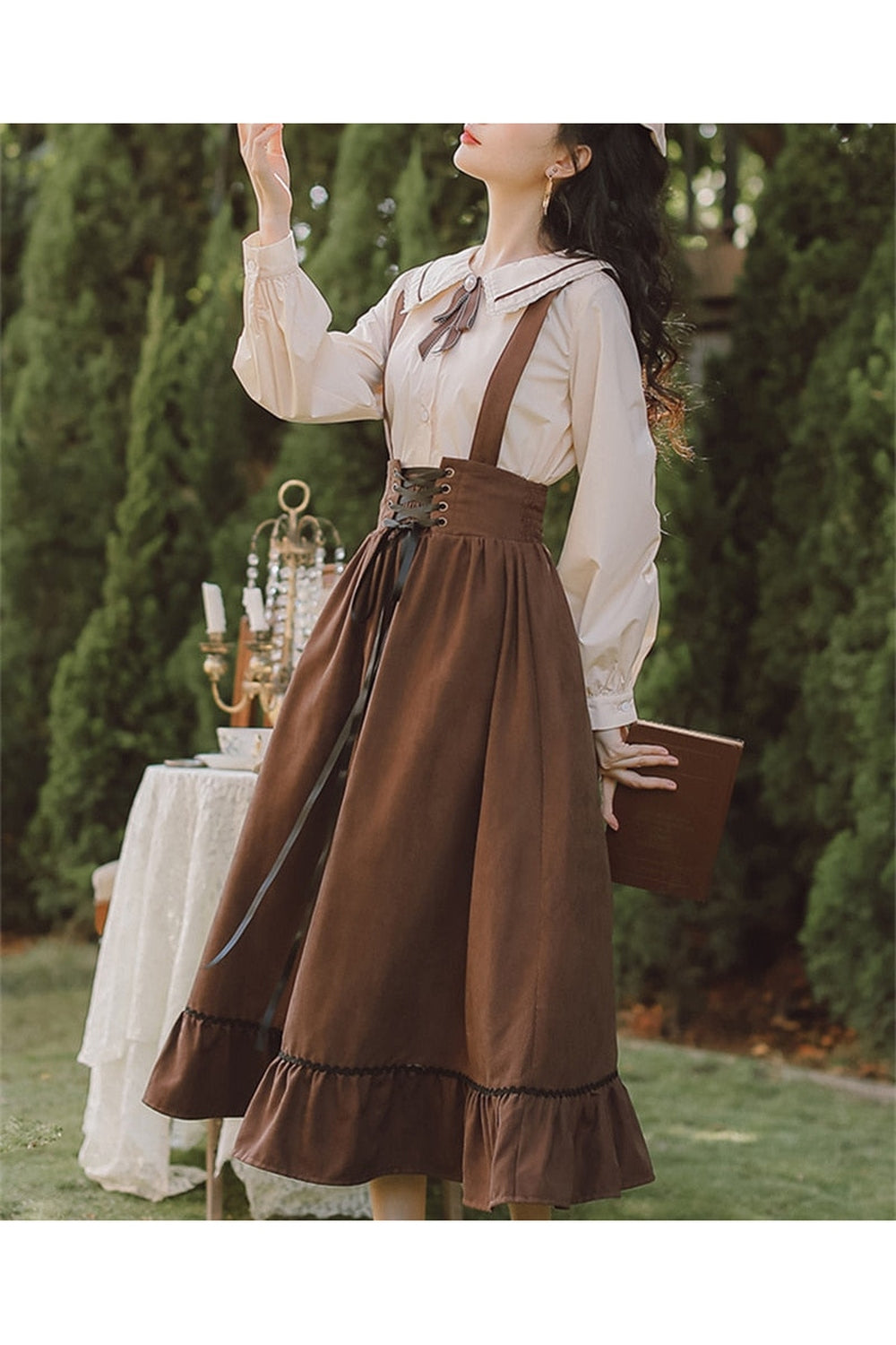Cottagecore Long Skirt cottagecoreclothes
