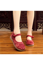 Soft Cotton Flat Shoes cottagecoreclothes