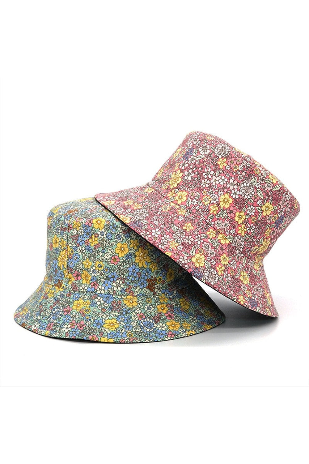 Floral Print Bucket Hat cottagecoreclothes