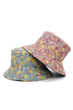 Floral Print Bucket Hat cottagecoreclothes