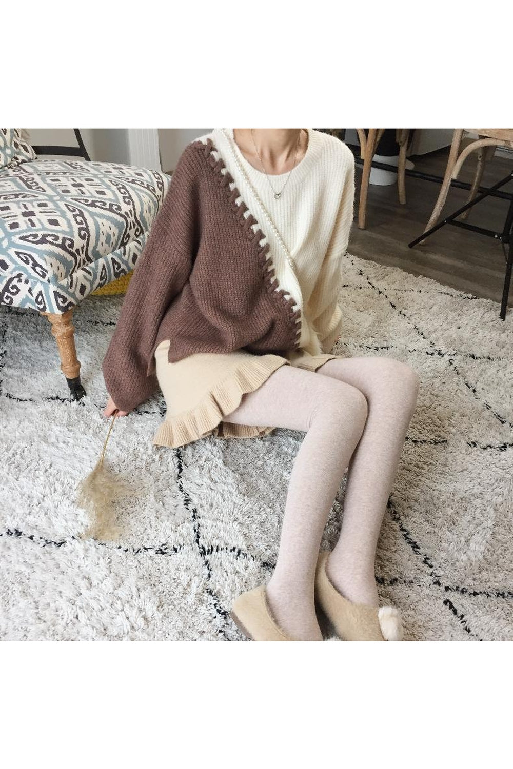 Vintage Knit Fall Sweater cottagecoreclothes