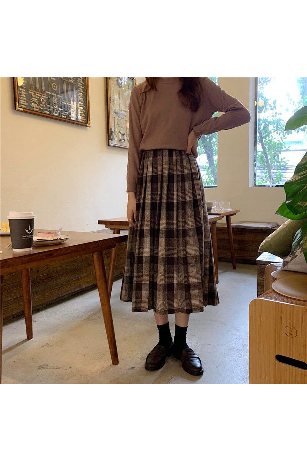 Fairy Grunge Plaid Skirt cottagecoreclothes