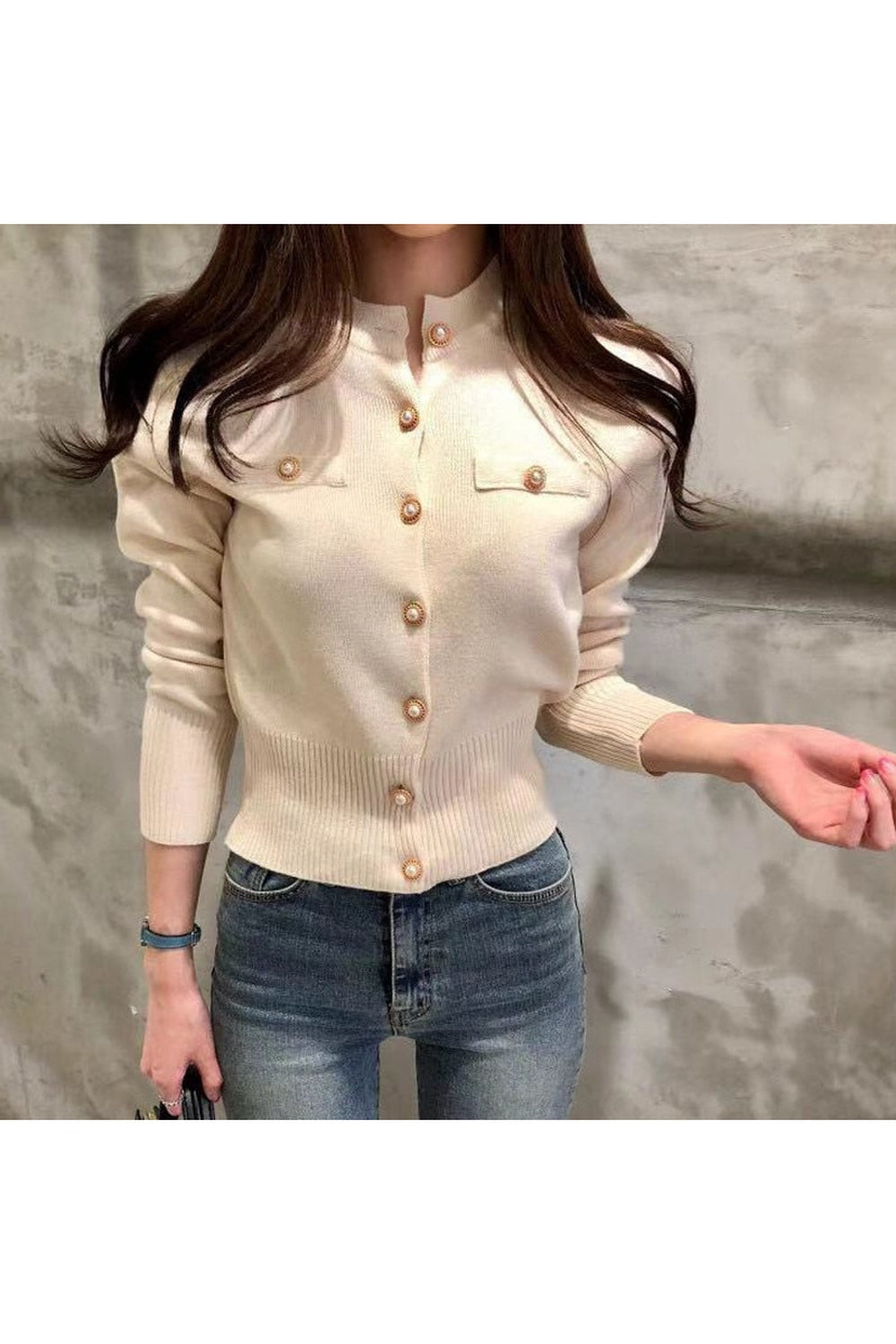 Casual Elegant Fall Cardigan cottagecoreclothes