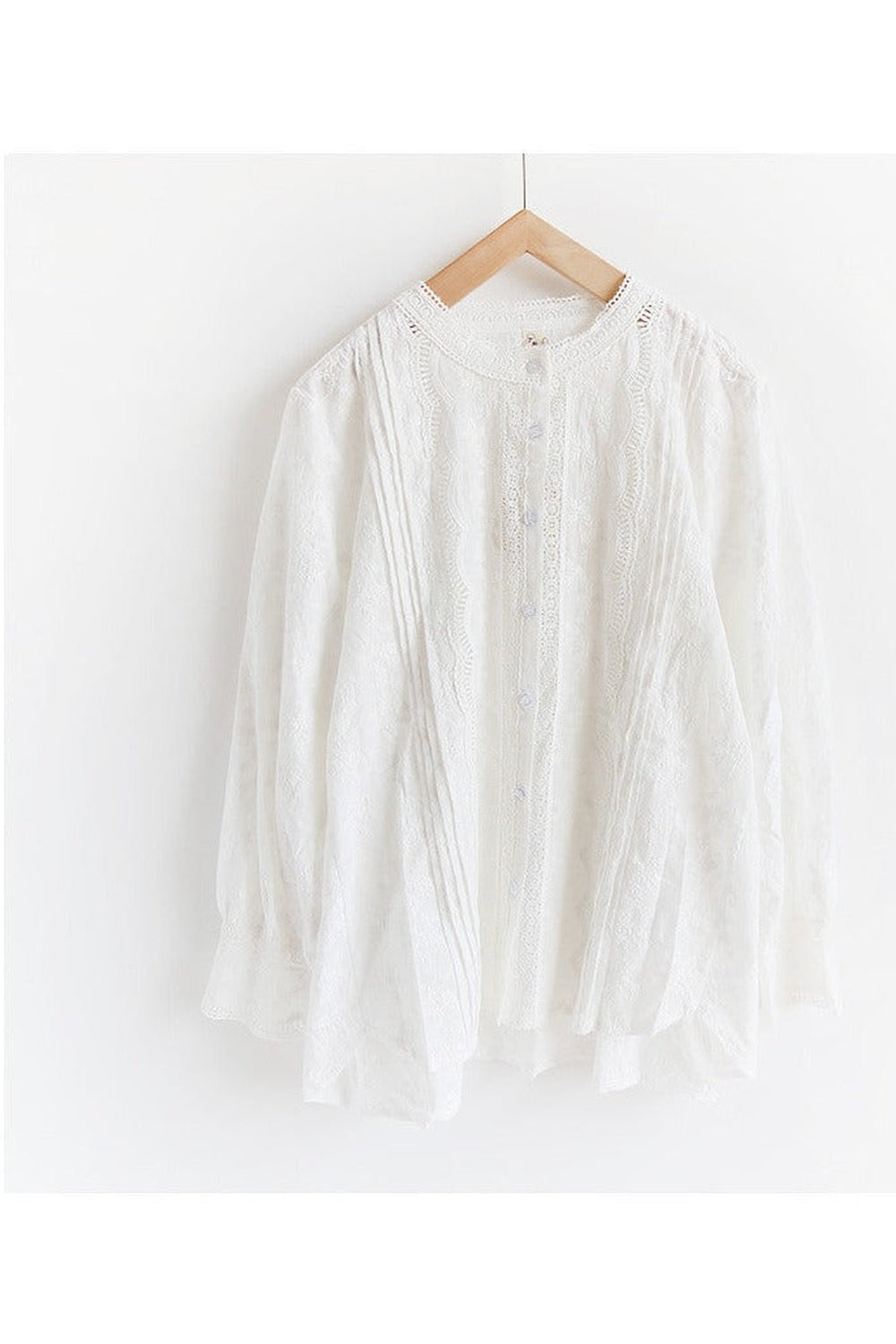 Fairy Aesthetic Lace Shirt cottagecoreclothes