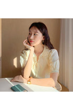 Vintage Aesthetic Elegant Blouse cottagecoreclothes