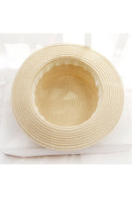 Flowers Ribbon Straw Hat cottagecoreclothes