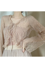Vintage Fairy Lace Shirt cottagecoreclothes