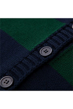 Goblincore V Neck Stripe Knitted Fall Cardigan cottagecoreclothes