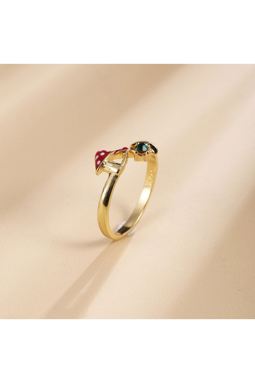 Retro Aesthetics Mushroom Ring cottagecoreclothes